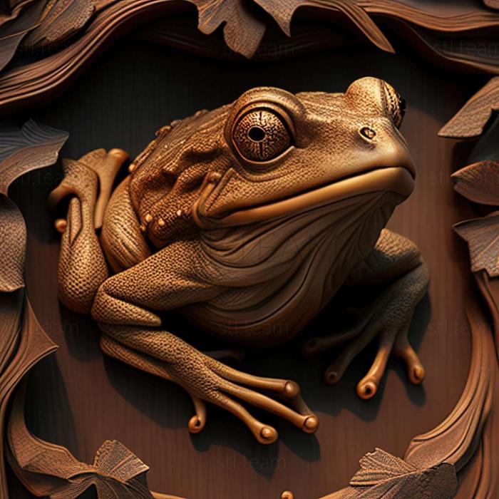 frog 3d model